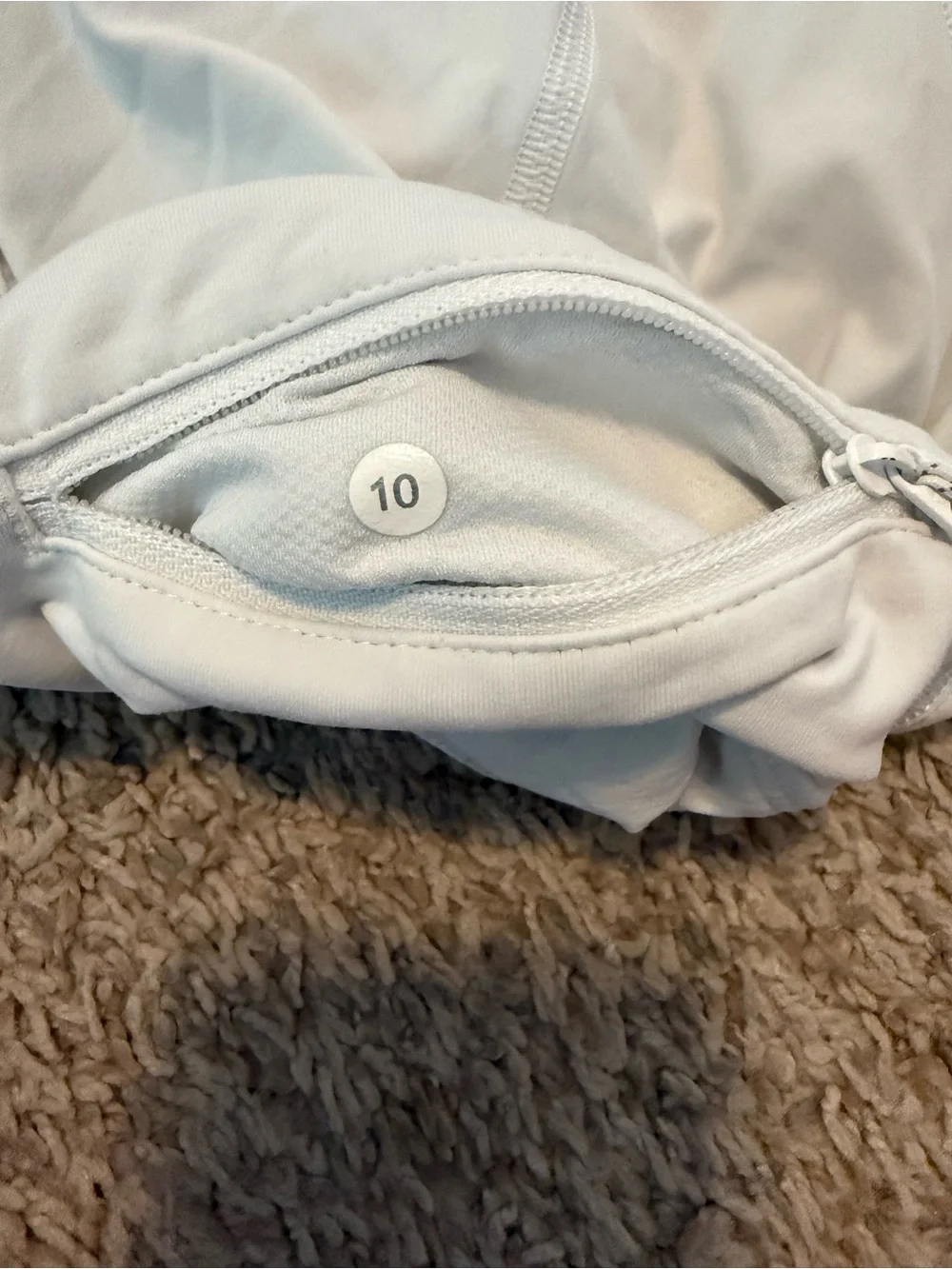 lululemon athletica White Athletic Skirt